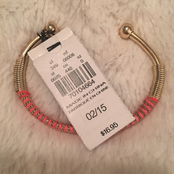 Pink and gold bangle - Picture 2 of 2